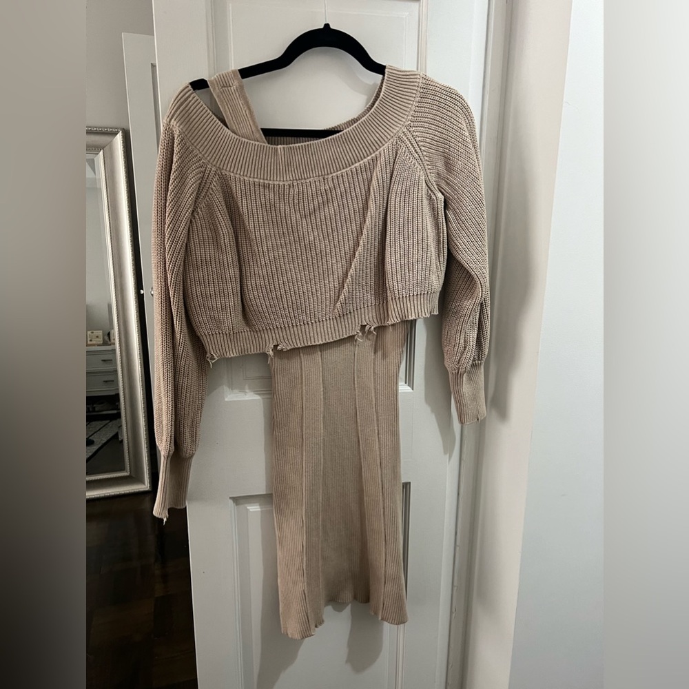 SER.O.YA two piece knit sweater dress